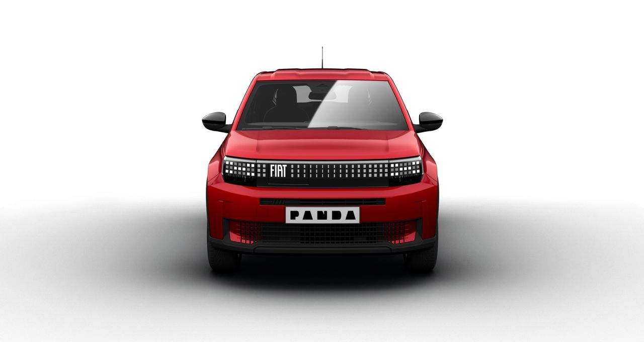 Fiat panda grande panda-e red 118cv at